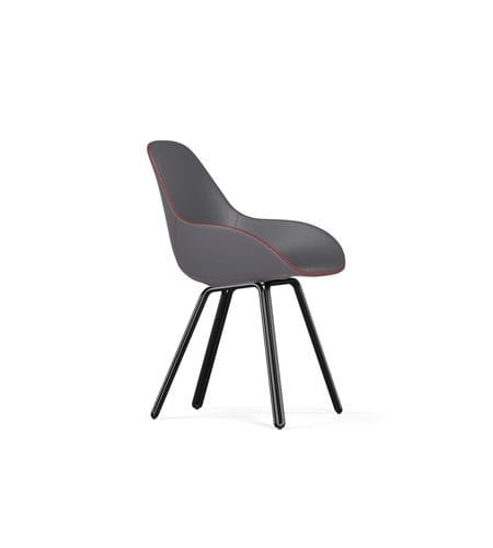 Cadeira contemporânea - DOUBLE DIMPLE TAILORED - Kubikoff - para ambiente interno / em tecido / em couro