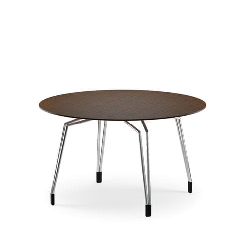 Mesa de jantar contemporânea - DIAMOND - Kubikoff - em madeira / em vidro / metálica
