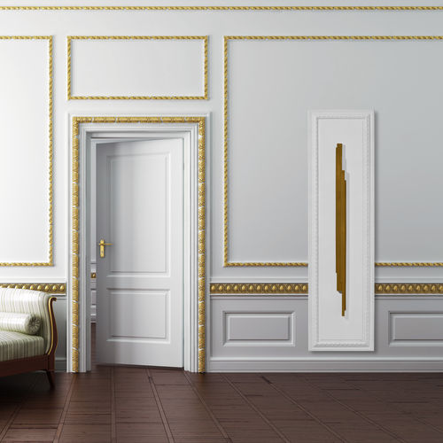Radiador a água quente - ROYAL SCULPTURE - CINIER - elétrico / 1001 W–1500 W / contemporâneo