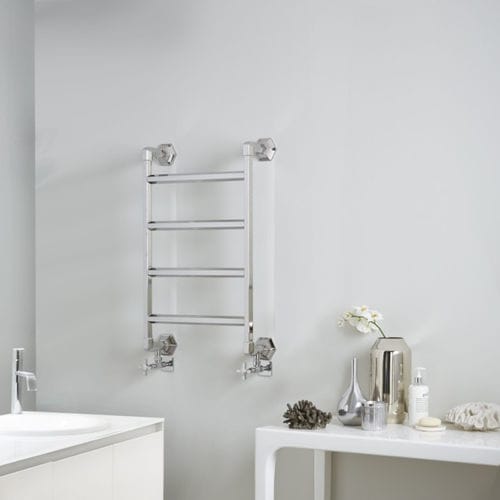 Aquecedor de toalhas a água quente - ART DÉCO M4 - CINIER - elétrico / contemporâneo / metálico