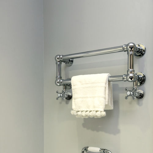 Aquecedor de toalhas a água quente - MINI NORMANDIE MR - CINIER - elétrico / contemporâneo / metálico
