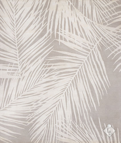 Tapete contemporâneo - BRAHEA IVORY - Edition Bougainville - com natureza / de lã / em seda