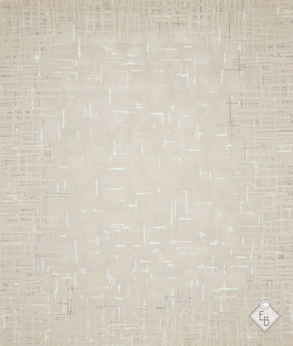 Tapete contemporâneo - FIBER STUC - Edition Bougainville - listrado / em PET / de lã