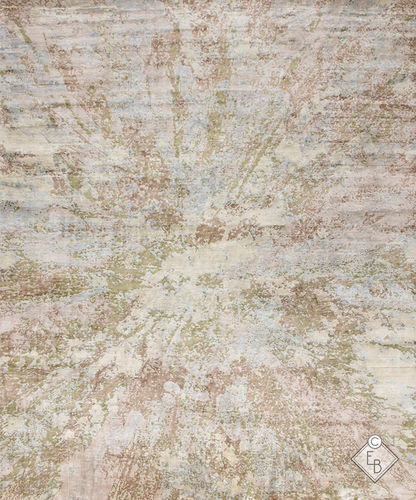 Tapete de lã - DRYADE RAINFOREST - Edition Bougainville - contemporâneo / estampado / em PET