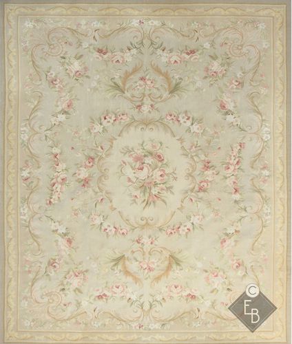 Tapete tradicional - BEAUVOIR STANDARD - Edition Bougainville - com padrão floral / em PET / de lã
