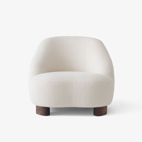Poltrona contemporânea - MARGAS - Andtradition - em espuma / em faia / em compensado