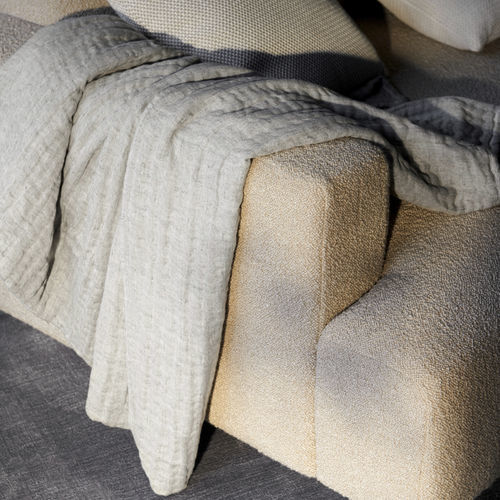 Manta de sofá em algodão - THROW - Andtradition - em linho