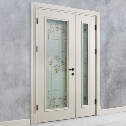 Porta interna - CLASSIC : MARE - ARTELLA - em madeira / de abrir / com vidro