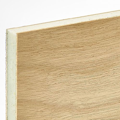Painel sanduíche para ambiente interno - COMPOCEL WF - Cel Components S.r.l. - para forro de teto / para móvel / face em madeira