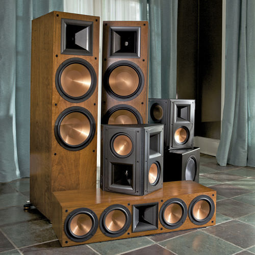 Conjunto de home theater convencional - RF-7 II   - klipsch - residencial / para ambiente interno / 5.1
