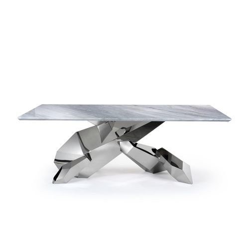 Mesa executiva - Gallio - Barberini & Gunnell - de piso / contemporânea / em mármore