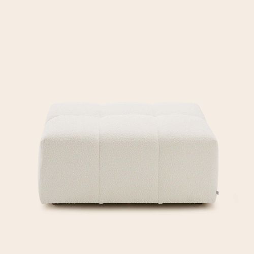 Puff contemporâneo - UBERTO - MADURA - em PVC / em compensado / em espuma de poliuretano
