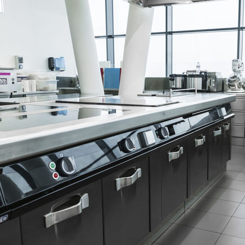 Cozinha profissional metálica - FUSION - gico spa - modular / com ilha / monobloco
