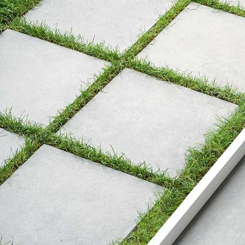 Placas de revestimento em grés porcelanato - MYSTONE SILVERSTONE20 - MARAZZI - fosca / com acabamento natural / para ambiente externo