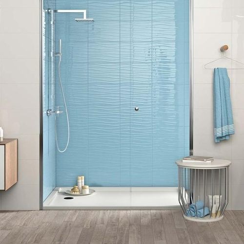 Placas de revestimento em grés porcelanato - COLORBLOCK - MARAZZI - brilhante / com relevo / 3D