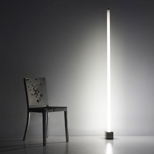 Luminária de piso - IDTL - Castor - em aço / contemporânea / sem fio