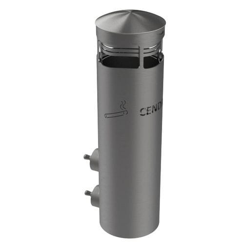 Cinzeiro em aço inoxidável - CITYNOX - para ambiente externo / para espaço público / para áreas urbanas