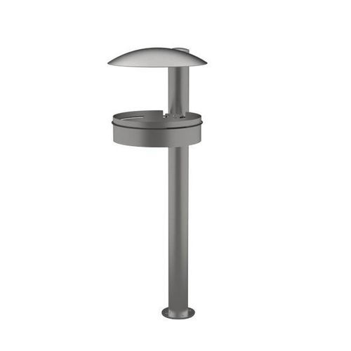 Suporte de saco de lixo público - TOSCANE - CITYNOX - de piso / em aço inoxidável / para ambiente externo