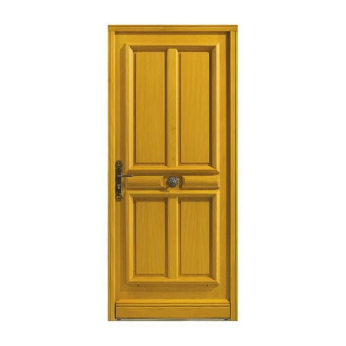 Porta de entrada - CHAVENON - ZILTEN - em carvalho / de abrir / clássica