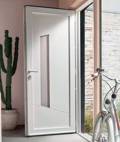 Porta de entrada - KELLYS 5 - ZILTEN - em PVC / de abrir / contemporânea