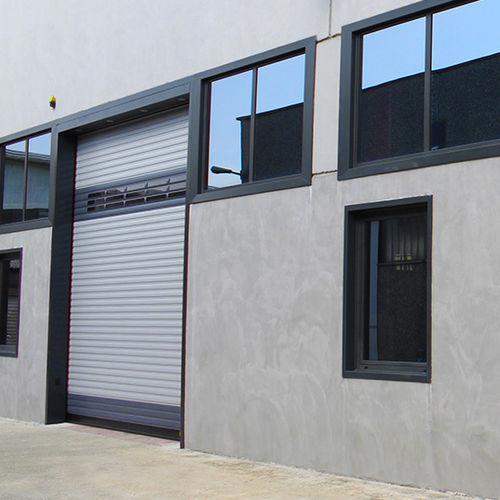 Porta industrial de enrolar - FAST WALL - KOPRON - em aço galvanizado / em aço pintado / automática