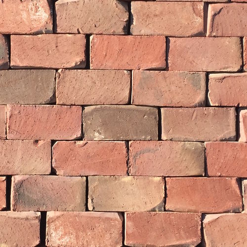 Bloco de pavimentação em argila - PLYMOUTH TUMBLED - PINE HALL BRICK - para ambiente externo / antigo / para espaço público