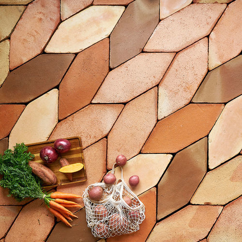 Placas de revestimento em terracota - PRISMA    - SaldaMena SC - fosca / para ambiente interno / para sala