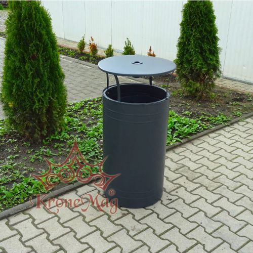 Lixeira metálica - URBAN 10.CS - KRONEMAG MILLENIUM srl - para espaço público / simples / 80 l
