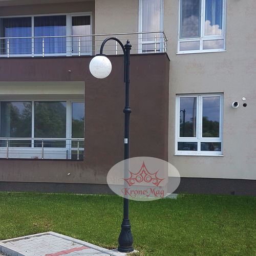 Poste de iluminação pública - UNIO-M87-CS1 - KRONEMAG MILLENIUM srl - para jardim / clássico / em aço