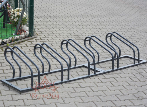Bicicletário de piso - RACK-5 - KRONEMAG MILLENIUM srl - para espaço público / para áreas urbanas / para estacionamento