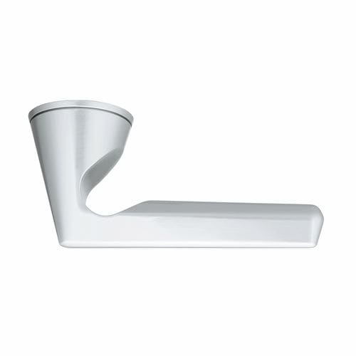 Maçaneta para porta - AGAHO 146 - WEST inx - em alumínio / contemporânea