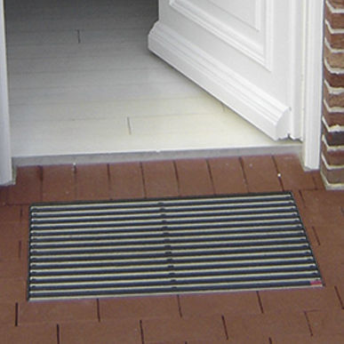 Tapete de entrada para edifício - DrainMat - ACO Building Drainage - da linha residencial / em borracha / em polipropileno