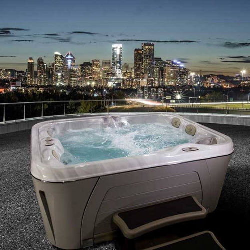 Spa acima do piso - S43 - Clairazur - retangular / de 4 lugares / para ambiente externo