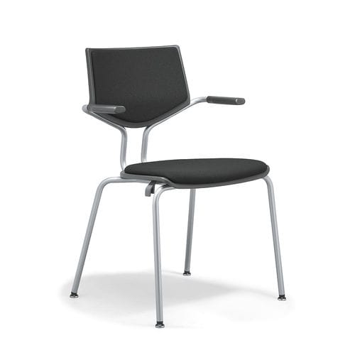 Cadeira para interlocutor contemporânea - 13 - Stoll Giroflex - para ambiente interno / em tecido / estofada