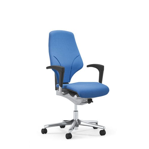 Poltronas de escritório contemporânea - 64 - Stoll Giroflex - em tecido / reclinável / com encosto alto