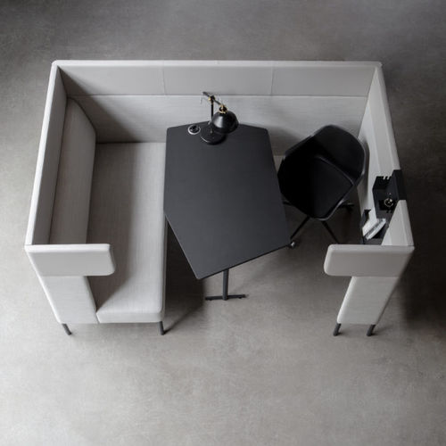 Sofá modular - FOURUS&reg; WORK BOOTH - Four Design - contemporâneo / em tecido / com encosto alto