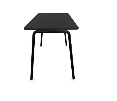Mesa contemporânea - FOURREAL&reg; 74 - Four Design - em HPL / em linóleo / com base metálica