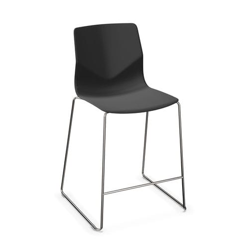 Cadeira alta contemporânea - FOURSURE&reg; 90/105 ECO - Four Design - para ambiente interno / em aço / em polipropileno