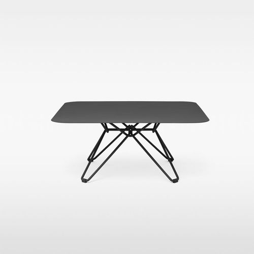 Mesa de centro contemporânea - TIO - Massproductions - em aço galvanizado / em laminado / redonda