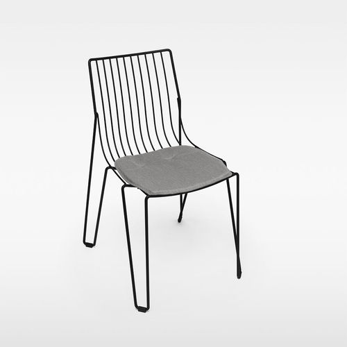 Cadeira contemporânea - TIO - Massproductions - para ambiente externo / para ambiente interno / em tecido