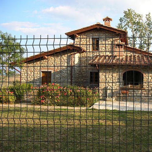 Cerca antracite - MEDIUM  - Ferro Bulloni - de tela soldada / para jardim / para áreas verdes