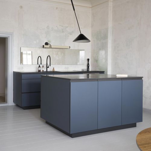 Cozinha contemporânea - NW - MYKILOS - em MDF / em granito / em linóleo