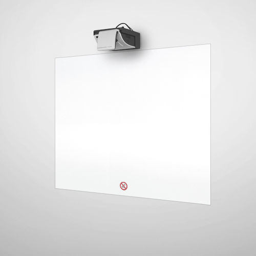 Tela de projeção de parede - Adeco - multiformato