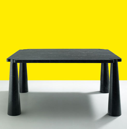 Mesa de centro contemporânea - MANGIAROTTI : EROS - Agapecasa - em mármore / quadrada / da linha residencial