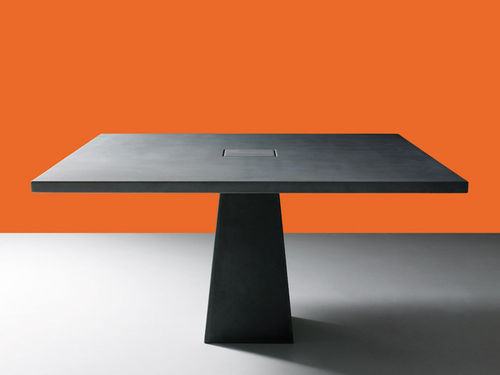 Mesa contemporânea - MANGIAROTTI : INCAS - Agapecasa - em pedra / quadrada