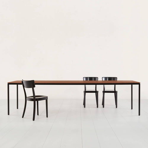 Mesa de trabalho contemporânea - UNIVERSAL - Atelier Alinea - em laminado / em madeira maciça / em carvalho