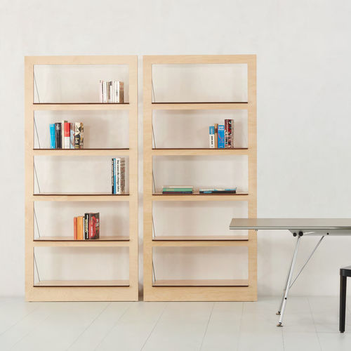 Estante de parede - WANDREGAL - Atelier Alinea - contemporânea / em bétula / em aço