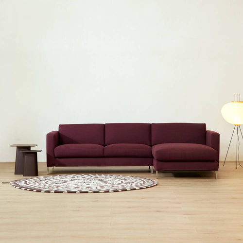 Sofá modular - LIZARD DE LUXE - Atelier Alinea - contemporâneo / em tecido / em couro