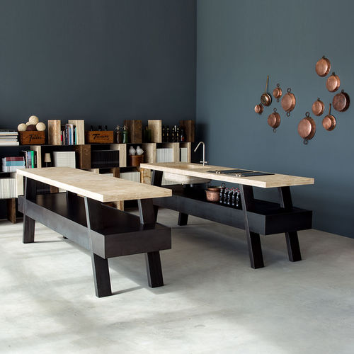 Módulo de cozinha freestanding - SIDER - Vaselli Marmi