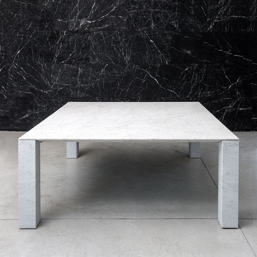 Mesa de jantar contemporânea - TAV180 - Vaselli Marmi - em pedra natural / retangular / da linha residencial